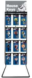 12 Hook Key Display Rack #RACK-12  | 12  