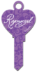 D115 - Rapunzel Heart Shape  | Rapunzel Heart Shape  - D115