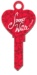 D116 - Snow White Heart Shape  | Snow White Heart Shape  - D116