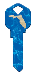 HK77 - Florida  | Florida  happy, key, florida, house, keys, kwikset, Schlage, weiser, kw, sc1, wr5