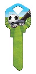 HK80 - Soccer  | Soccer  happy, key, sport, sports, soccer, house, keys, kwikset, Schlage, weiser, kw, sc1, wr5