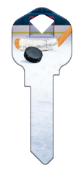 HK81 - Hockey  | Hockey  happy, key, sport, sports, hockey, house, keys, kwikset, Schlage, weiser, kw, sc1, wr5