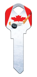 HK84 - Hockey Canada  | Hockey Canada  happy, key, sport, sports, hockey, canada, house, keys, kwikset, Schlage, weiser, kw, sc1, wr5
