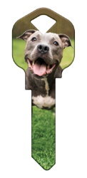 HK85 - Pit Bull  | Pit Bull  happy, key, pit bull, house, keys, kwikset, Schlage, weiser, kw, sc1, wr5