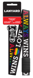 HKL5 - Love Wins  | Love Wins  lanyard, lanyards
