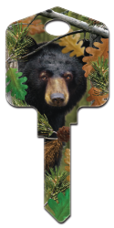 DPW1 - Black Bear  | Black Bear  Deep Woods, Black Bear, house key, forest, licensed