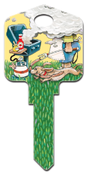 GP5 - Grill Master  | Grill Master  Great Outdoors, Gary Patterson, Grill Master, house key blanks,key,keys,house keys,house key,art,licensed