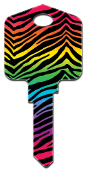 KL6 - Rainbow Zebra  | Rainbow Zebra  