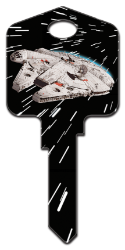 SW16 - Millennium Falcon  | Millennium Falcon  Star Wars, Millennium Falcon, house key blank, licensed house key