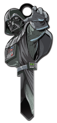 SW17 -  Darth Vader Shape  | Darth Vader Shape  Star Wars, Darth Vader, 'Dark Side,' Shaped, Licensed ,Painted, House Key Blank
