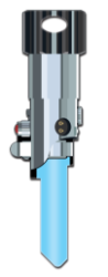 SW20 -  Luke Skywalker Lightsaber Shape  | Luke Skywalker Lightsaber Shape  Star Wars, Luke Skywalker, Lightsaber, Shaped, Licensed ,Painted, House Key Blank