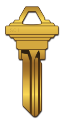 Schlage Brass SC1-BR   | BR  