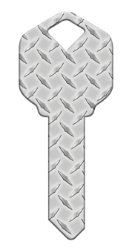 HK41 - Diamond Plate  | Diamond Plate  happy, key, diamond, plate, steel, construction, pattern, house, keys, kw, sc1, wr5