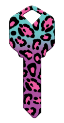 HK42 - Fashion Leopard  | Fashion Leopard  happy, key, leopard, leopards, print, animal, wild, fashion, pattern, zoo, house, keys, kw, sc1, wr5