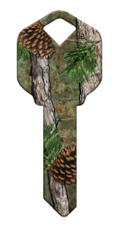 HK49 - Pine Camouflage  | Pine Camouflage  happy, key, pine, tree, camouflage, camo, hunting, house, key, kw, sc1, wr5