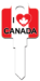 WR KL13 - I Love Canada - WR KL13